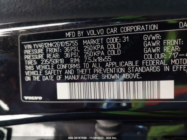 Photo 8 VIN: YV4612HK2G1015755 - VOLVO V60 CROSS COUNTRY 