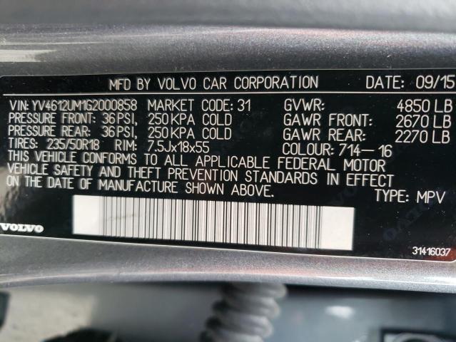 Photo 12 VIN: YV4612UM1G2000858 - VOLVO S60 