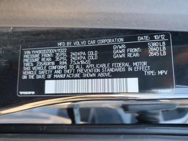 Photo 12 VIN: YV4902DZ0D2411322 - VOLVO XC60 T6 