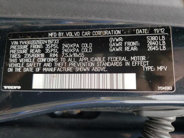 Photo 12 VIN: YV4902DZ6D2419733 - VOLVO XC60 T6 