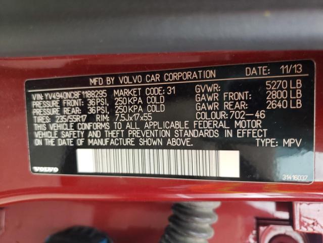 Photo 11 VIN: YV4940NC8F1188295 - VOLVO XC70 3.2 P 