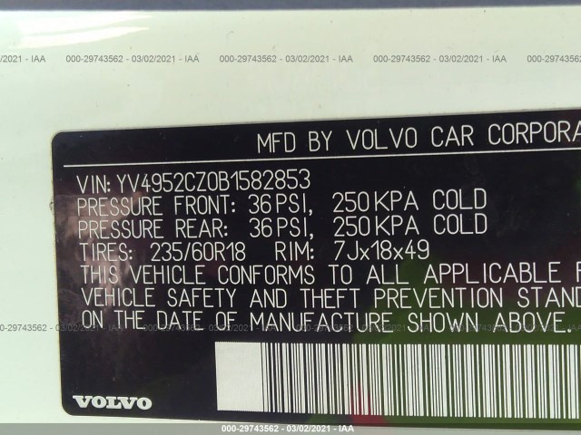 Photo 8 VIN: YV4952CZ0B1582853 - VOLVO XC90 