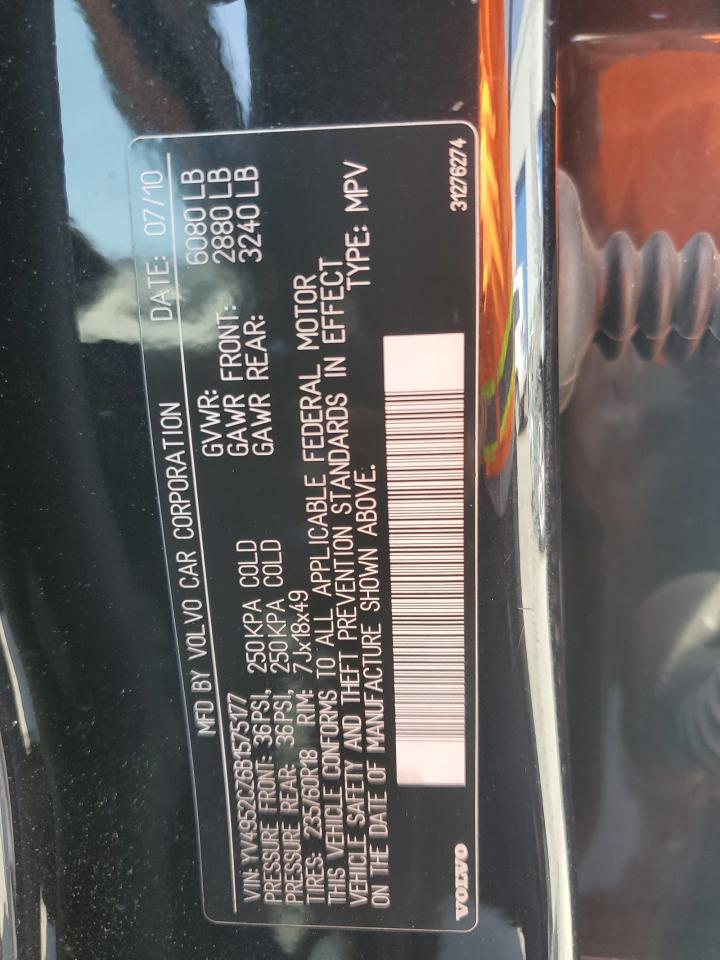 Photo 12 VIN: YV4952CZ6B1575177 - VOLVO XC90 