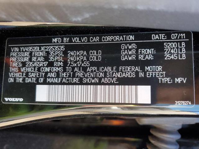 Photo 11 VIN: YV4952DLXC2253535 - VOLVO XC60 