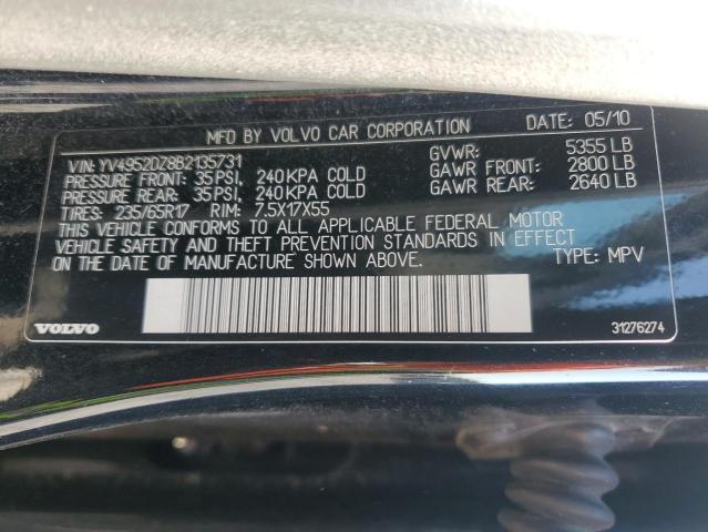 Photo 11 VIN: YV4952DZ8B2135731 - VOLVO XC60 3.2 