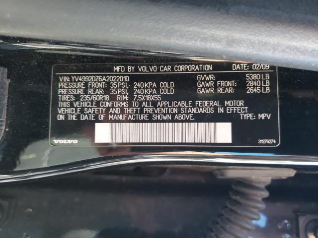 Photo 9 VIN: YV4992DZ6A2022010 - VOLVO XC60 T6 