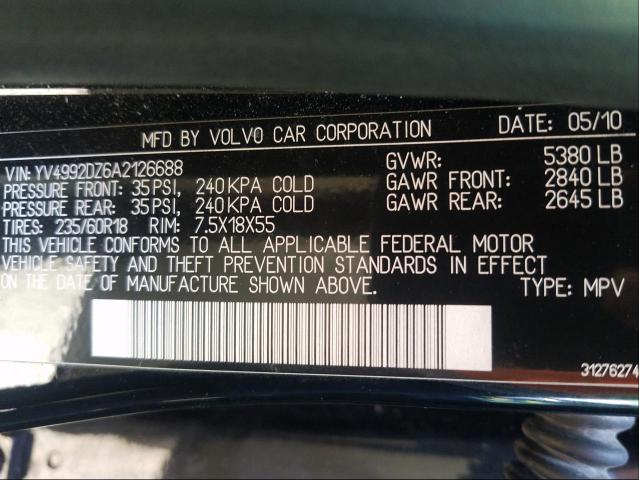 Photo 9 VIN: YV4992DZ6A2126688 - VOLVO XC60 T6 