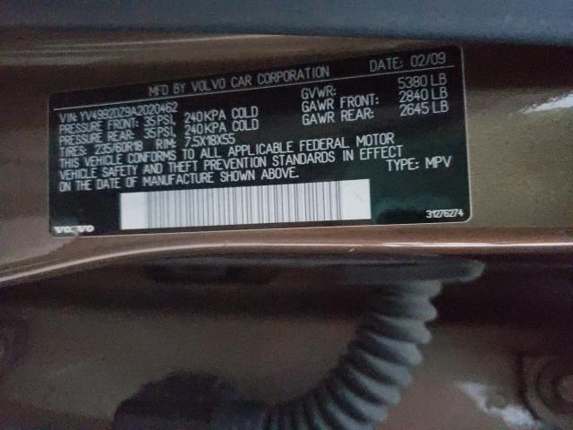 Photo 9 VIN: YV4992DZ9A2020462 - VOLVO XC60 T6 