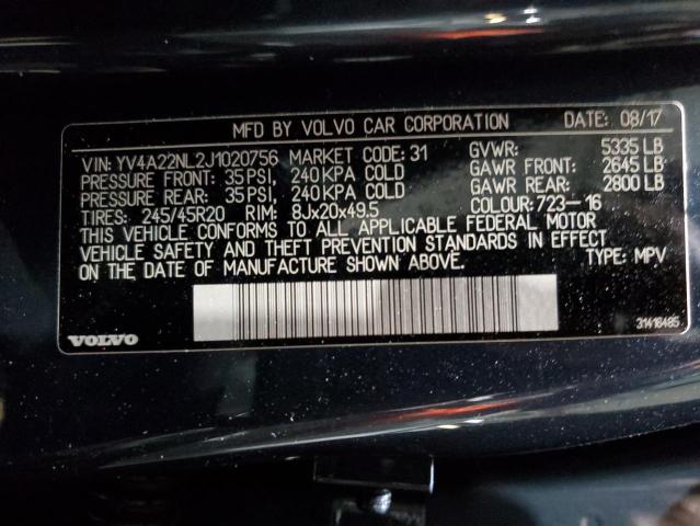 Photo 11 VIN: YV4A22NL2J1020756 - VOLVO V90 