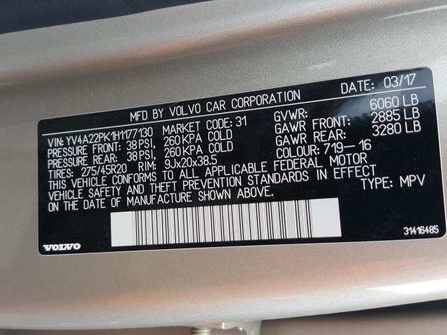 Photo 9 VIN: YV4A22PK1H1177130 - VOLVO XC90 T6 