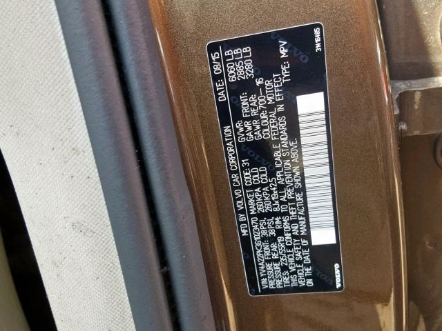 Photo 9 VIN: YV4A22PK3G1023470 - VOLVO XC90 T6 