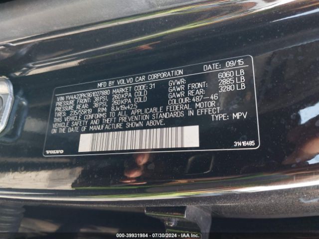 Photo 8 VIN: YV4A22PK9G1027880 - VOLVO XC90 