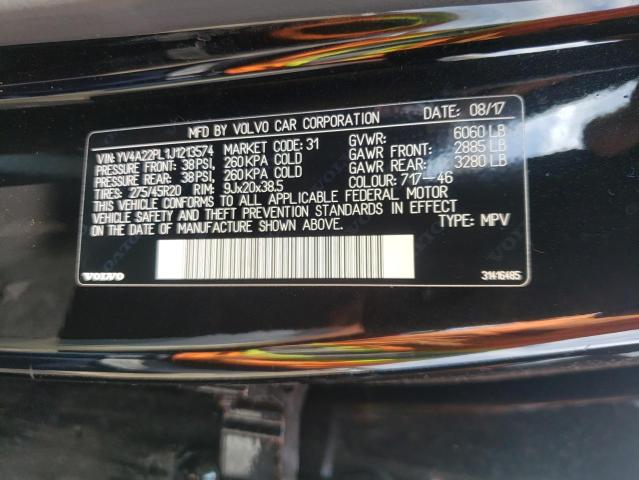 Photo 9 VIN: YV4A22PL1J1213574 - VOLVO XC90 T6 