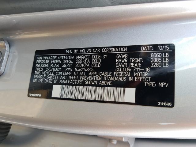 Photo 9 VIN: YV4A22PL4G1036169 - VOLVO XC90 T6 