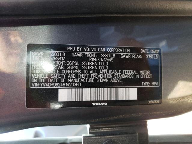 Photo 12 VIN: YV4CM982481420360 - VOLVO XC90 