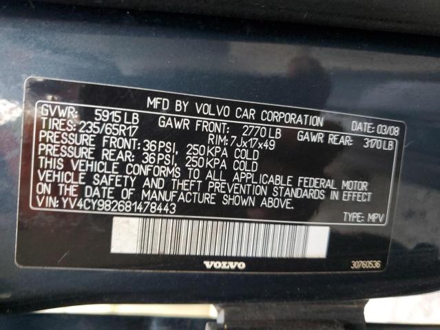 Photo 13 VIN: YV4CY982681478443 - VOLVO XC90 3.2 