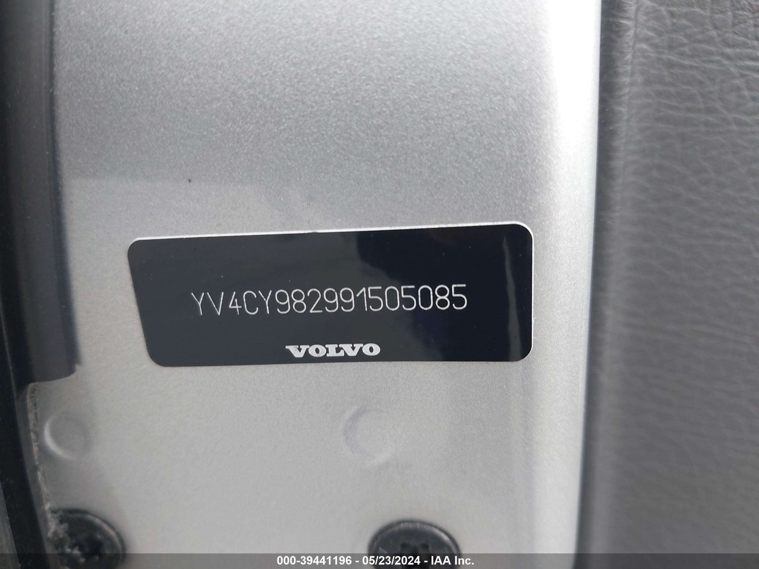 Photo 8 VIN: YV4CY982991505085 - VOLVO XC90 