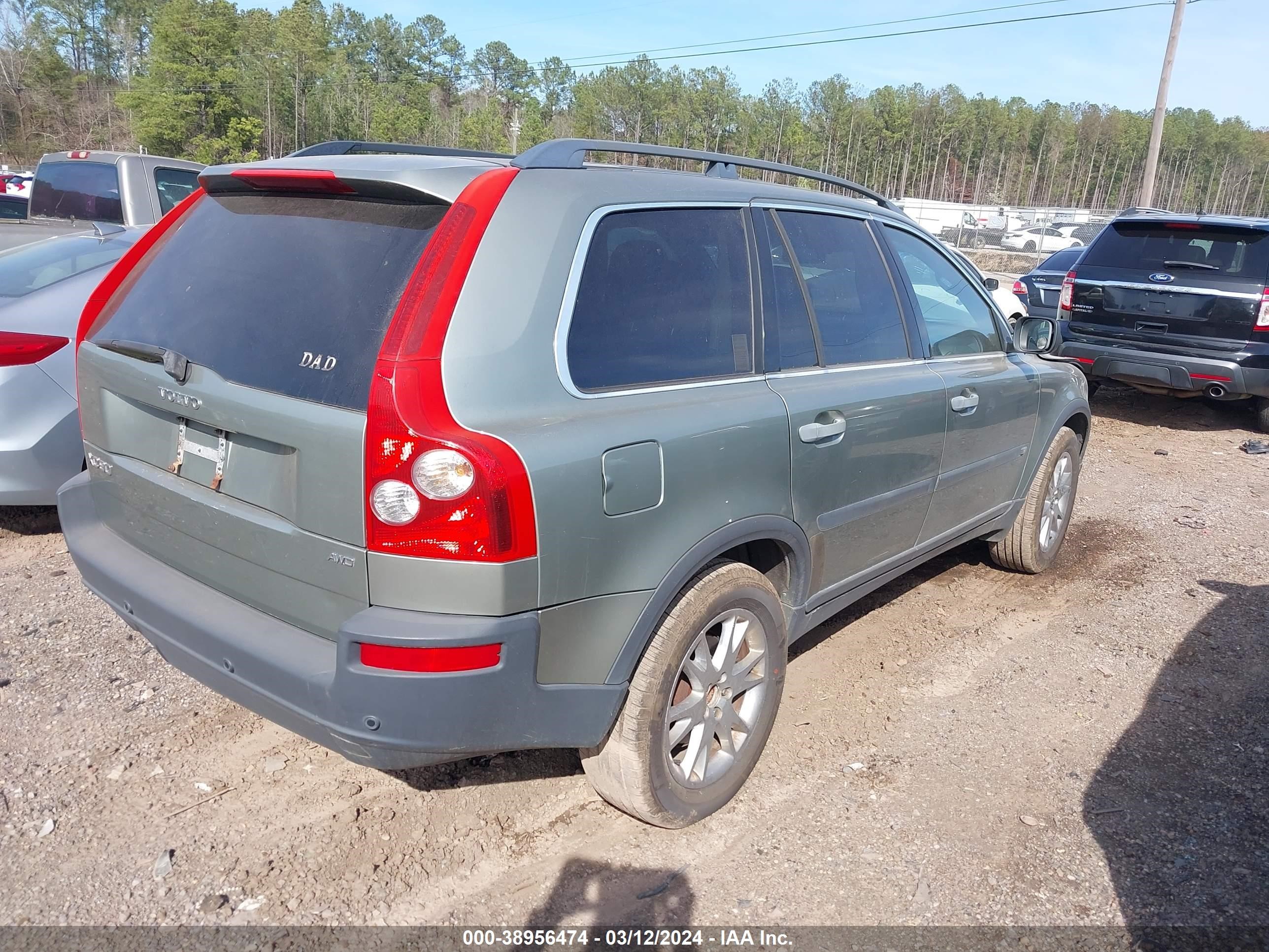 Photo 3 VIN: YV4CZ592261243863 - VOLVO XC90 