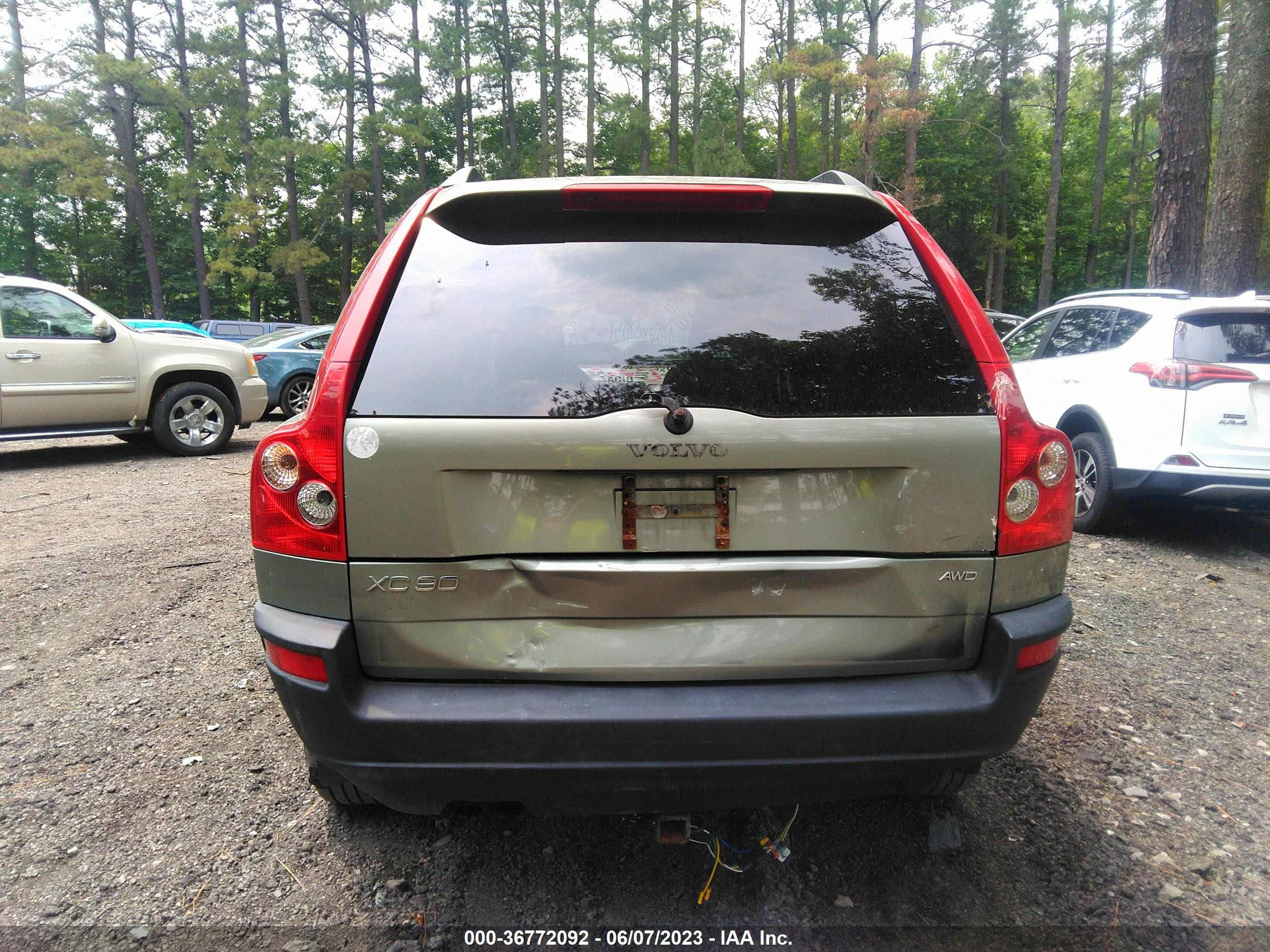 Photo 5 VIN: YV4CZ592461265136 - VOLVO XC90 