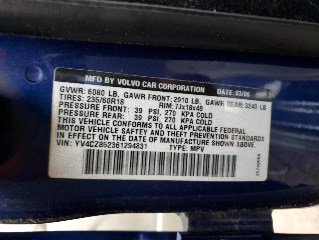 Photo 12 VIN: YV4CZ852361294831 - VOLVO XC90 V8 