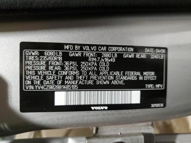 Photo 11 VIN: YV4CZ982881485195 - VOLVO XC90 