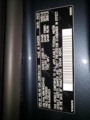 Photo 13 VIN: YV4L12RK1N1024400 - VOLVO XC60 B5 MO 