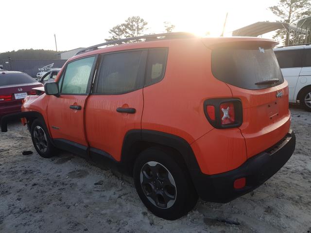 Photo 2 VIN: ZACCJAAB6HPG17330 - JEEP RENEGADE S 