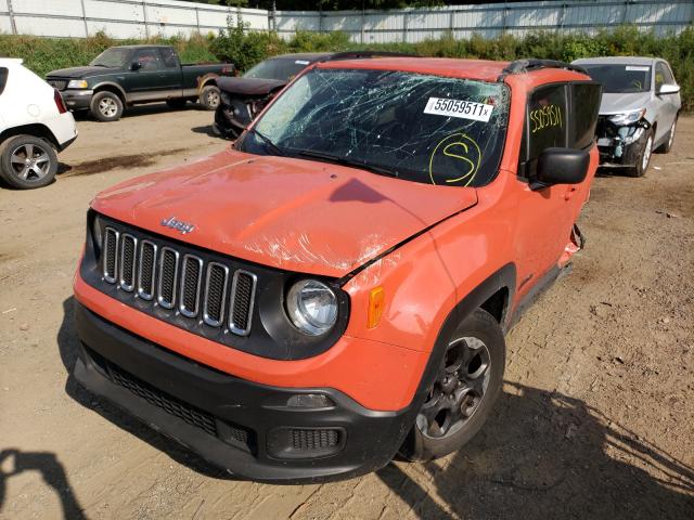 Photo 1 VIN: ZACCJAABXHPF53874 - JEEP RENEGADE S 