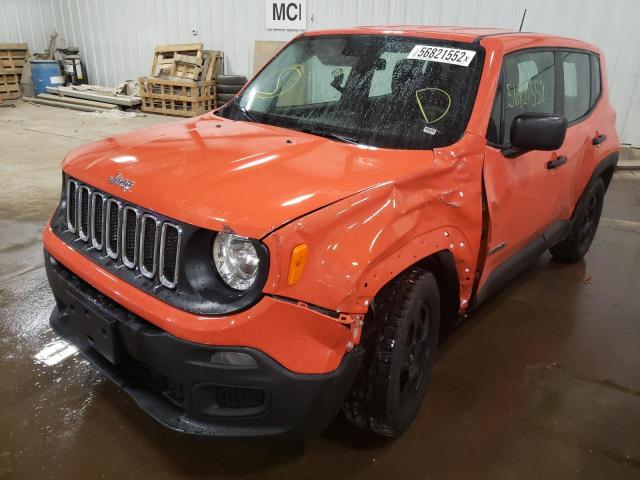 Photo 1 VIN: ZACCJAAH3HPE97183 - JEEP RENEGADE S 