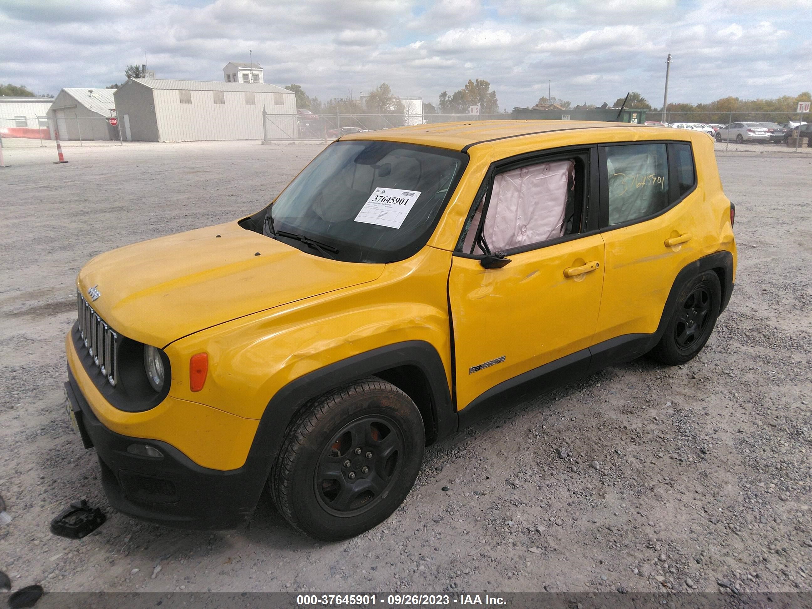 Photo 1 VIN: ZACCJAAT0GPC67815 - JEEP RENEGADE 