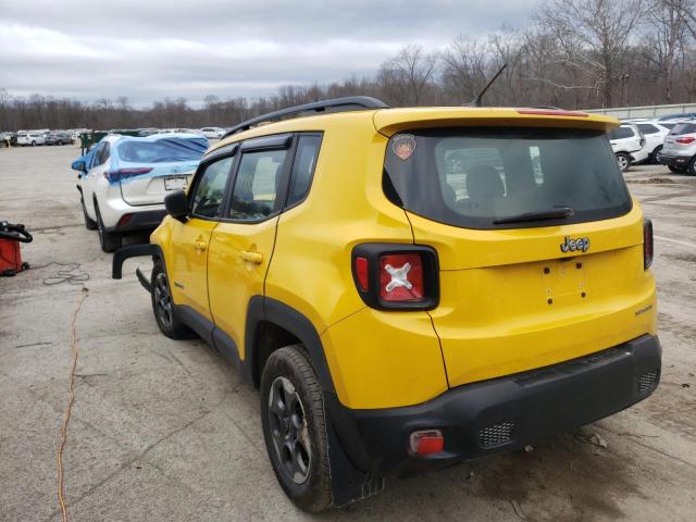 Photo 2 VIN: ZACCJAAT3GPD14674 - JEEP RENEGADE S 