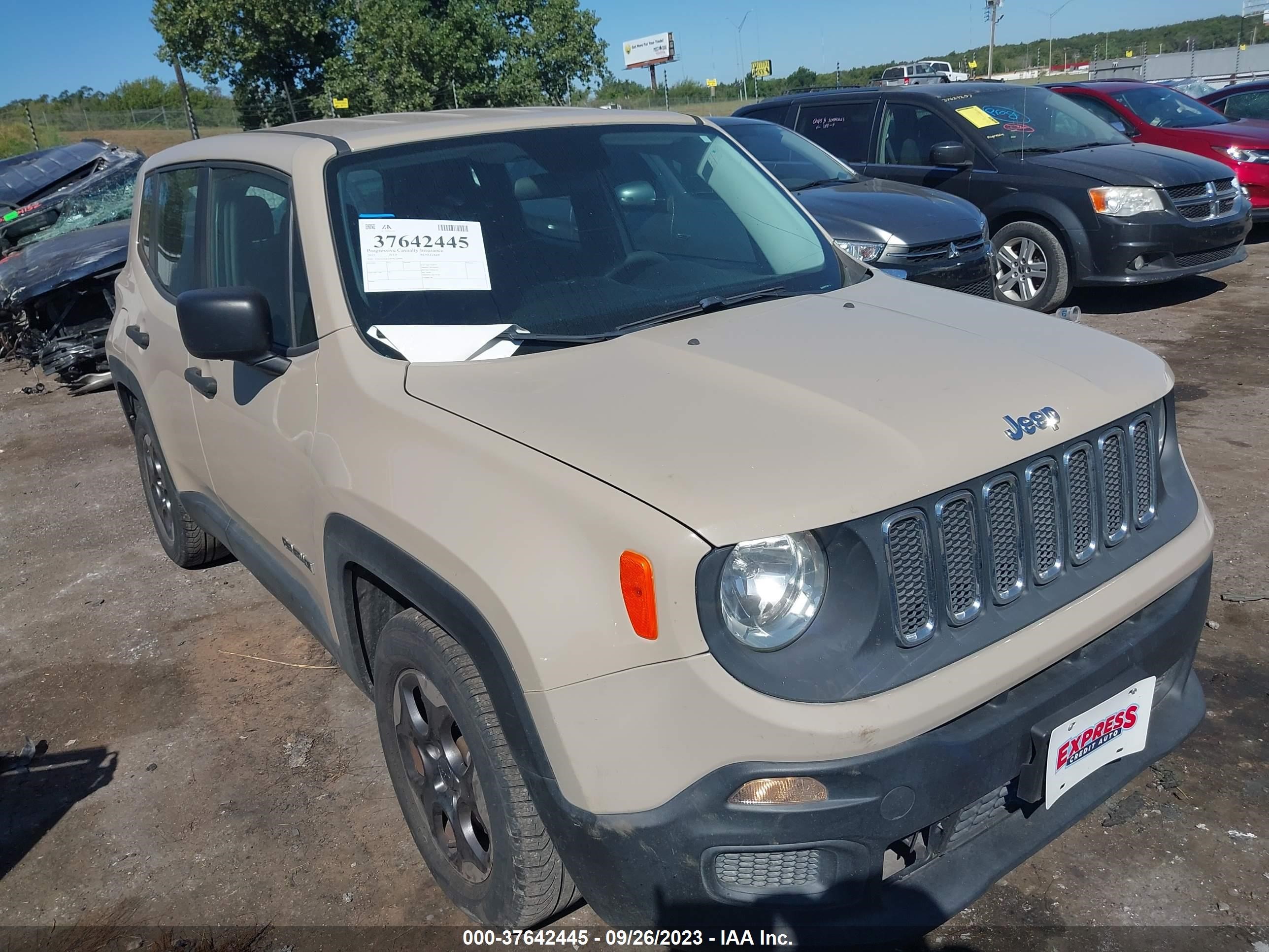 Photo 0 VIN: ZACCJAAT4FPC26960 - JEEP RENEGADE 