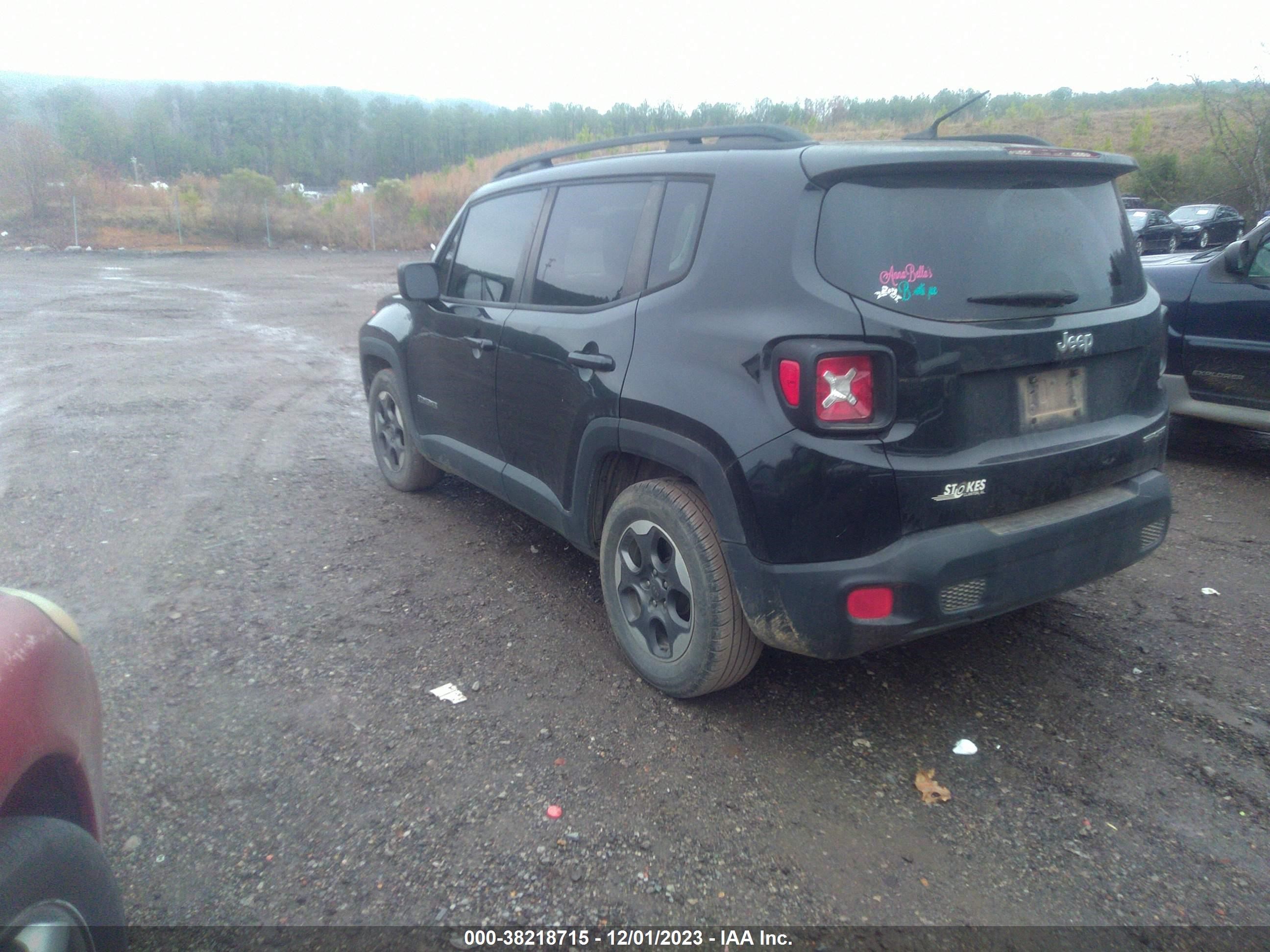 Photo 2 VIN: ZACCJAAT4GPE37951 - JEEP RENEGADE 