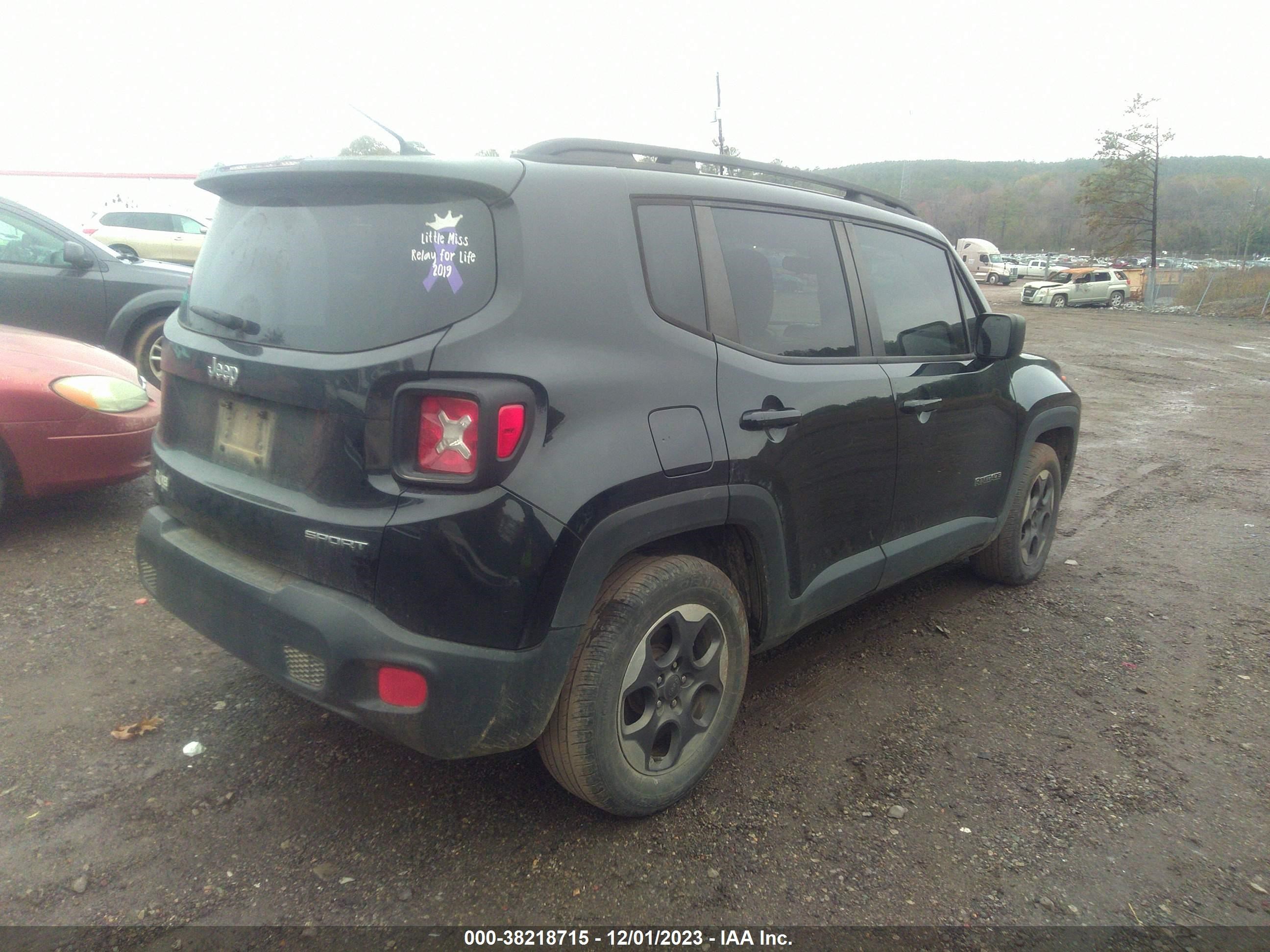 Photo 3 VIN: ZACCJAAT4GPE37951 - JEEP RENEGADE 