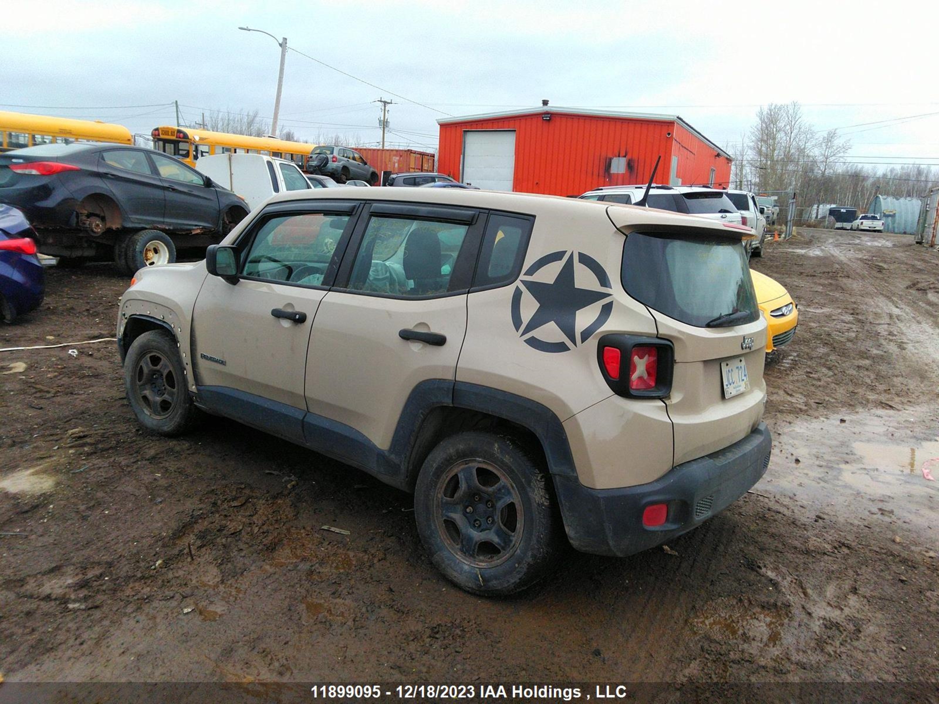 Photo 2 VIN: ZACCJAAT7FPB43572 - JEEP RENEGADE 