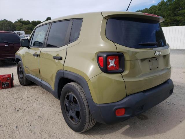 Photo 2 VIN: ZACCJAAT7FPC02605 - JEEP RENEGADE S 