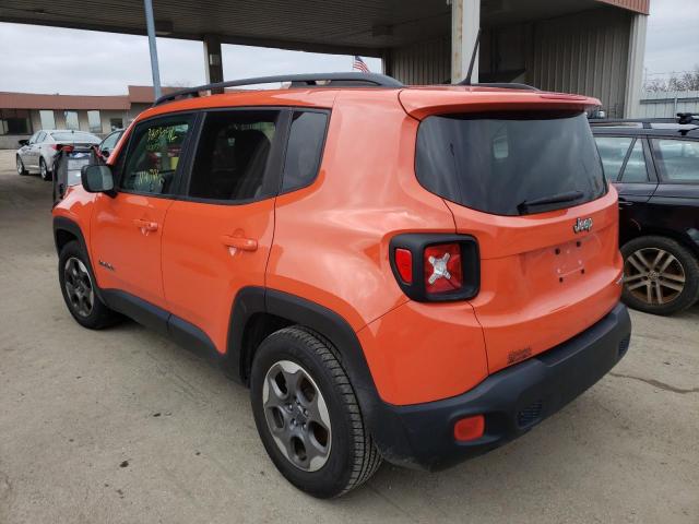 Photo 2 VIN: ZACCJAAT9GPE33779 - JEEP RENEGADE S 