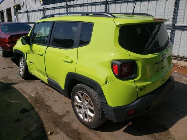 Photo 2 VIN: ZACCJABB1JPH28906 - JEEP RENEGADE L 