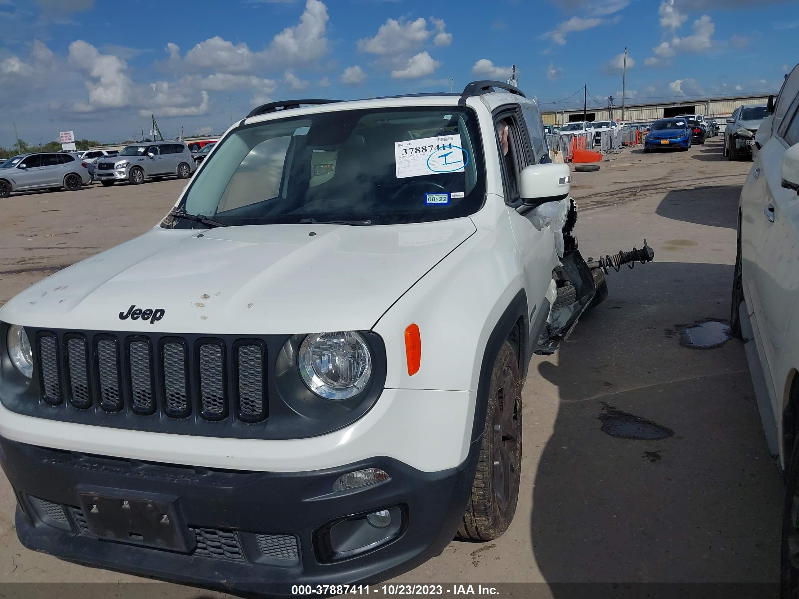 Photo 1 VIN: ZACCJABB4HPF76243 - JEEP RENEGADE 