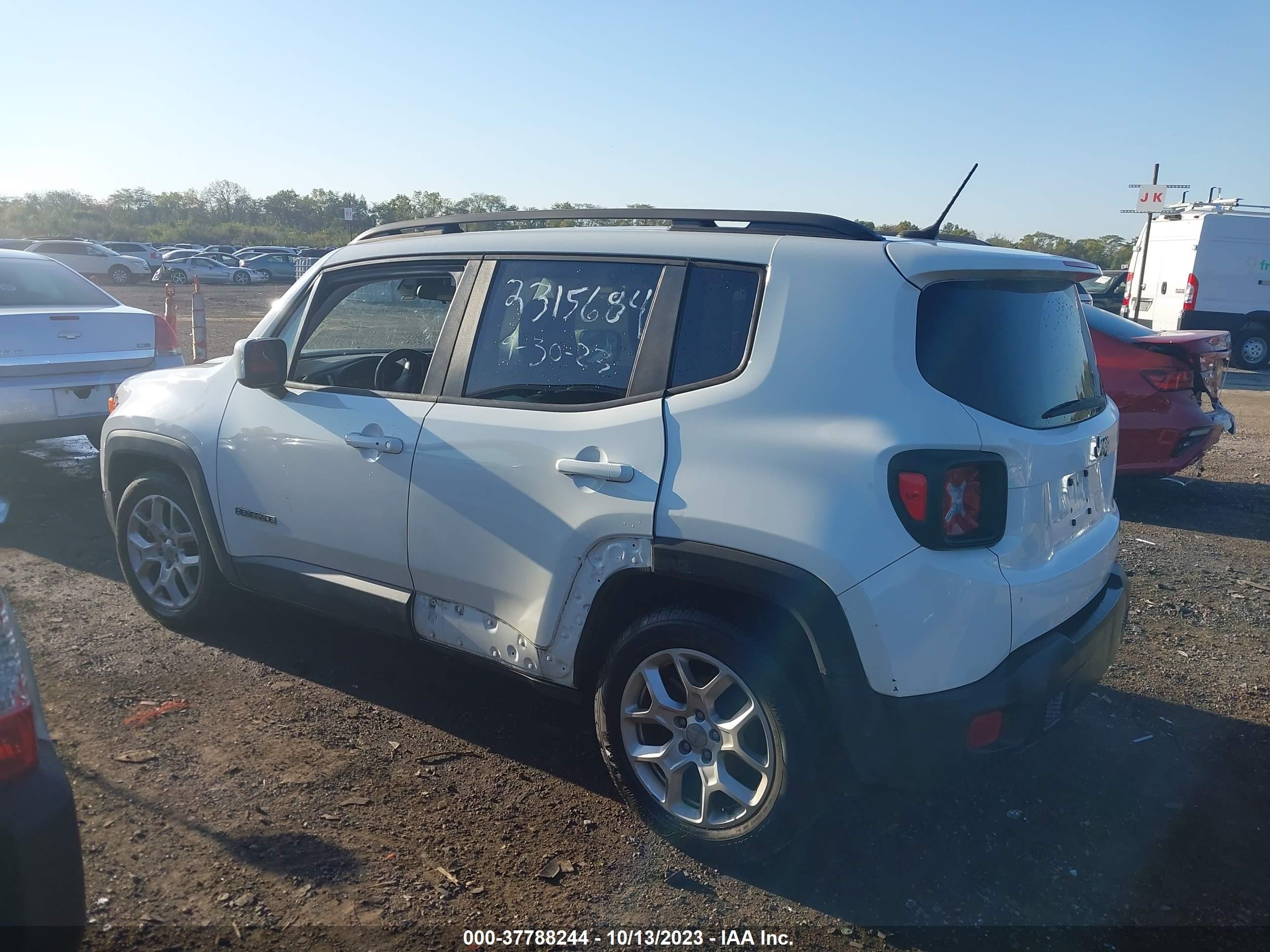 Photo 2 VIN: ZACCJABB4HPF78073 - JEEP RENEGADE 