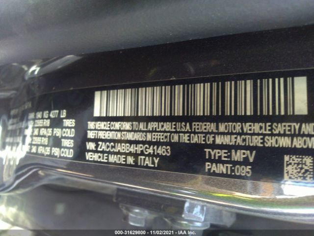 Photo 8 VIN: ZACCJABB4HPG41463 - JEEP RENEGADE 