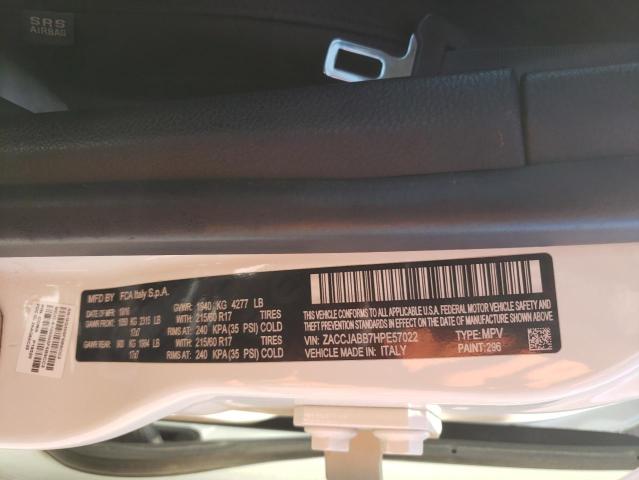 Photo 12 VIN: ZACCJABB7HPE57022 - JEEP RENEGADE L 