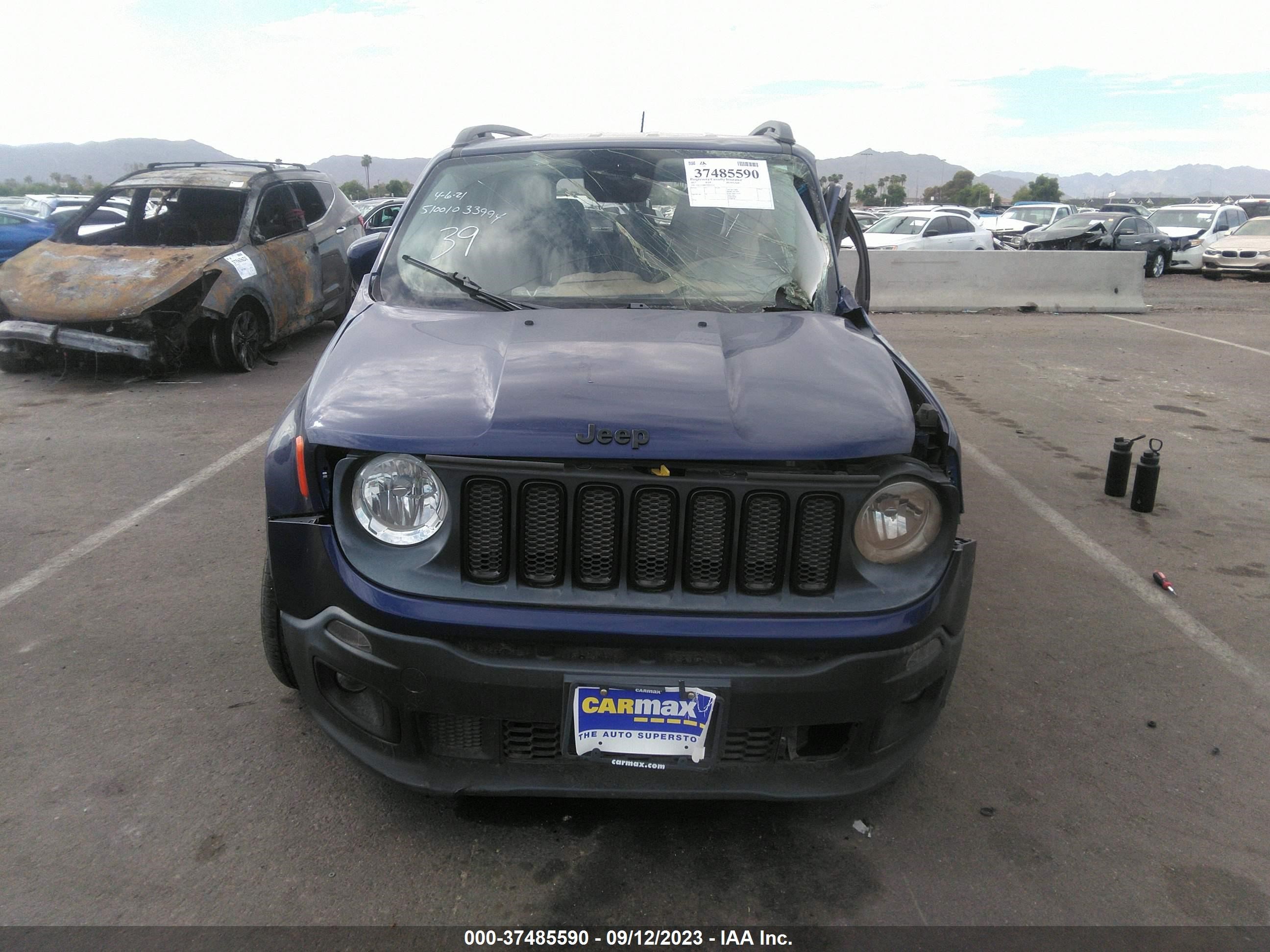 Photo 10 VIN: ZACCJABB7HPE93275 - JEEP RENEGADE 