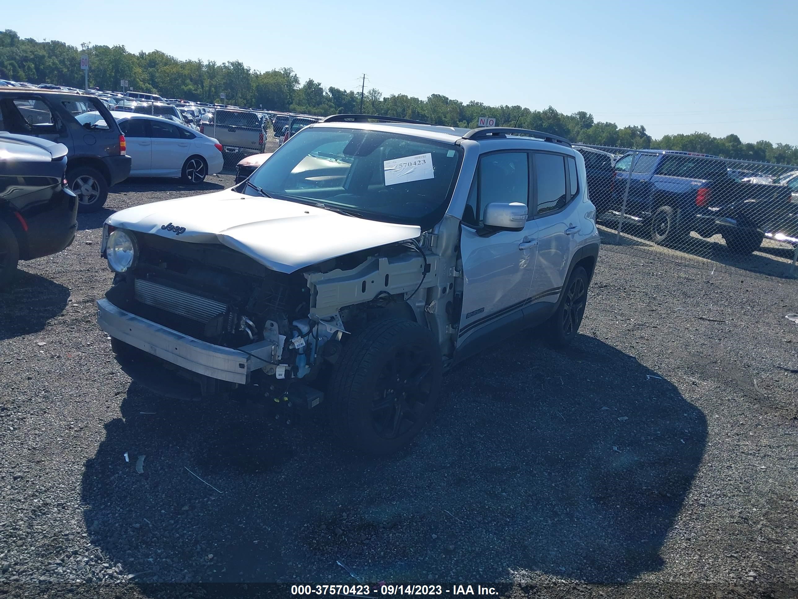 Photo 1 VIN: ZACCJABB7HPF02878 - JEEP RENEGADE 