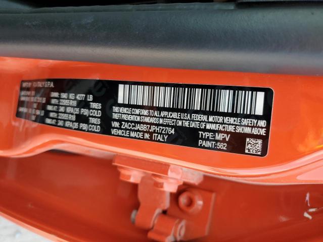 Photo 11 VIN: ZACCJABB7JPH72764 - JEEP RENEGADE 