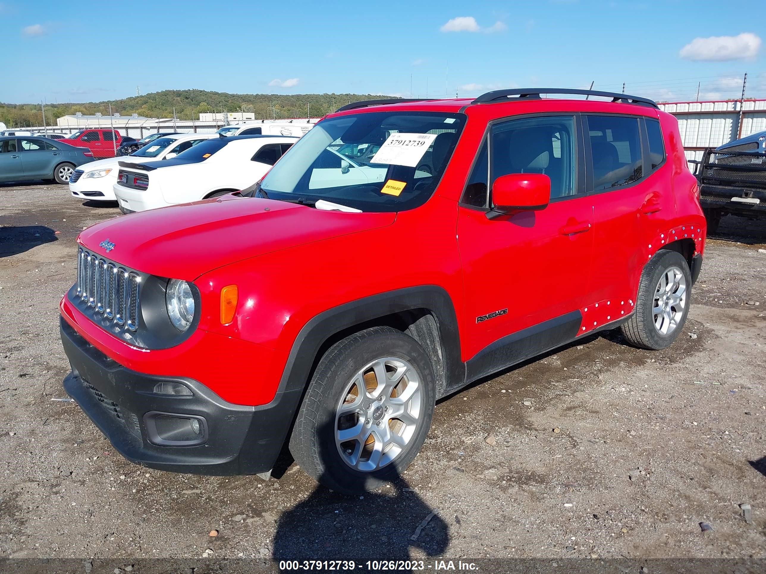 Photo 1 VIN: ZACCJABT1GPD08628 - JEEP RENEGADE 