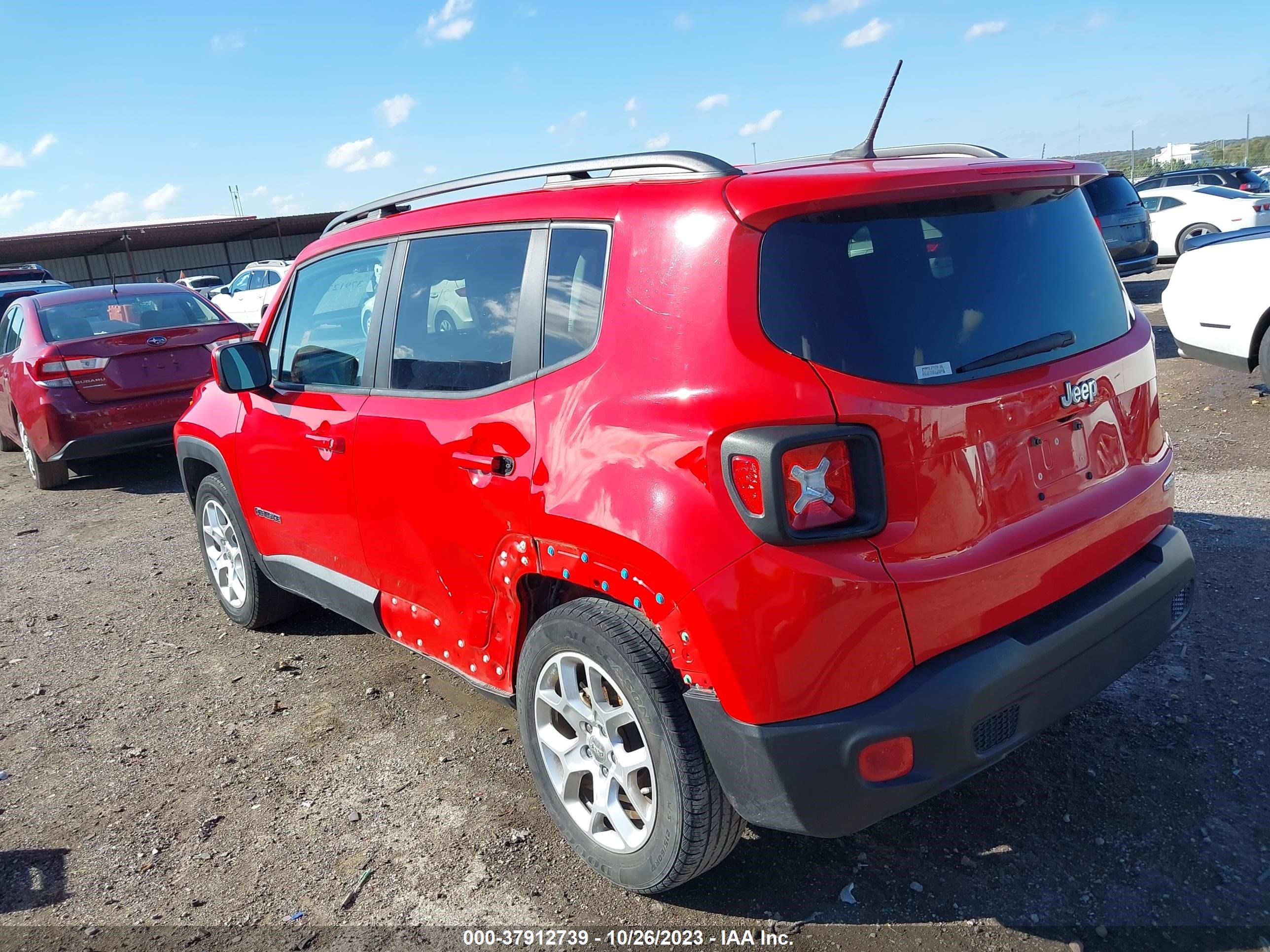 Photo 2 VIN: ZACCJABT1GPD08628 - JEEP RENEGADE 