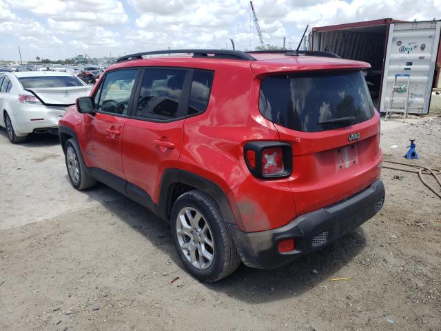 Photo 2 VIN: ZACCJABT3GPE12604 - JEEP RENEGADE 