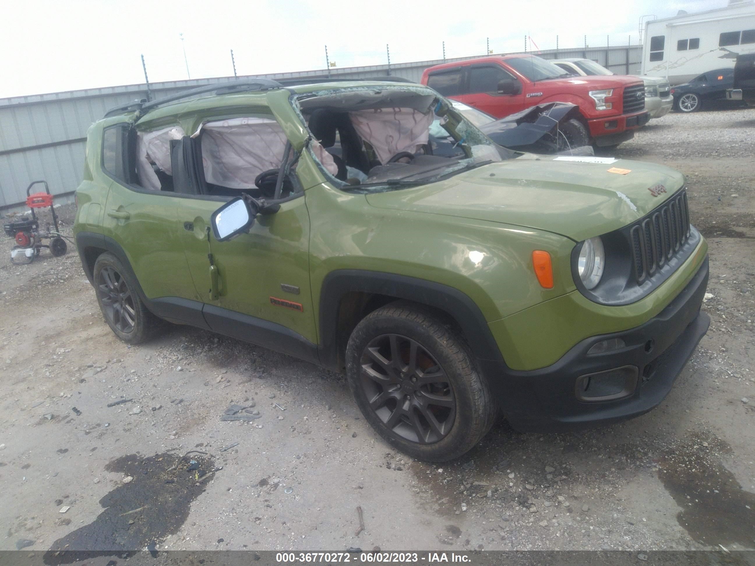 Photo 0 VIN: ZACCJABT6GPC63329 - JEEP RENEGADE 