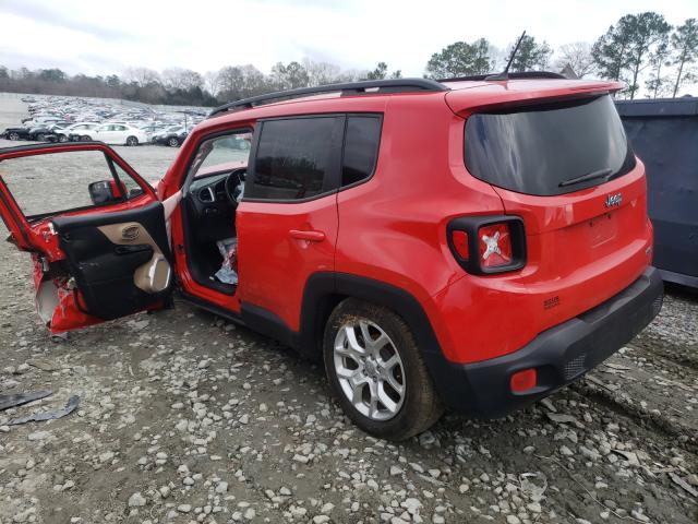 Photo 2 VIN: ZACCJABT8GPD56868 - JEEP RENEGADE L 